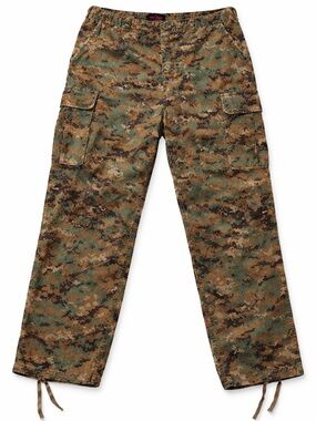 TRU-SPEC Digital Camo Cargo Pants Military Style Large Regular Tactical